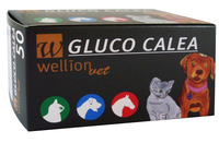 GLUCO CALEA Teststreifenbox:  (© )